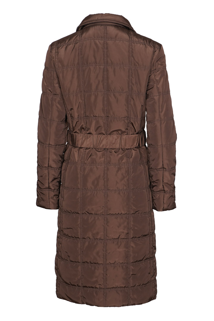 Γυναικείο μπουφάν μακρύ με εσωτερική γούνα.